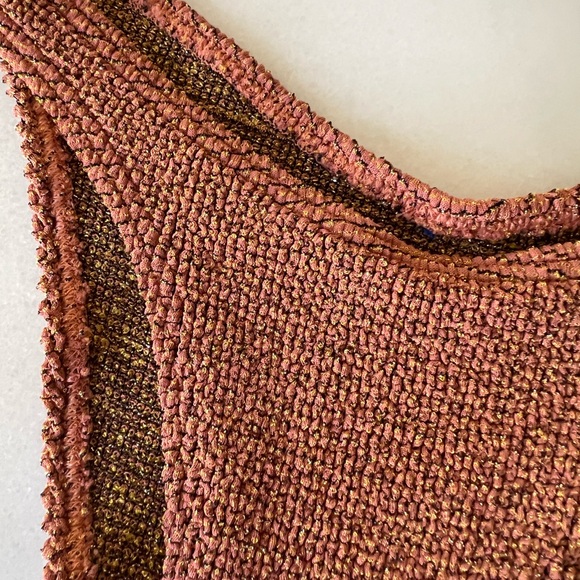 BOUND by Bond-Eye Rust Textured Bikini - Picture 2 of 4